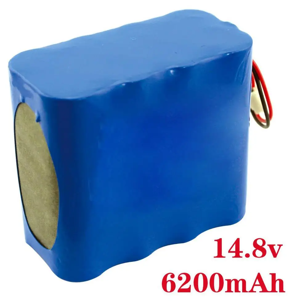

14.8v 6200mah rechargeable li-ion polymer battery pack supplier in china for power source