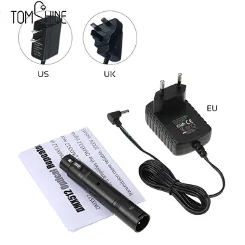 

Tomshine Mini DMX512 Mutifunctional Optical Repeater Amplifier 3 Pin XLR Input Output for Stage Light DJ Show Party Pub Club