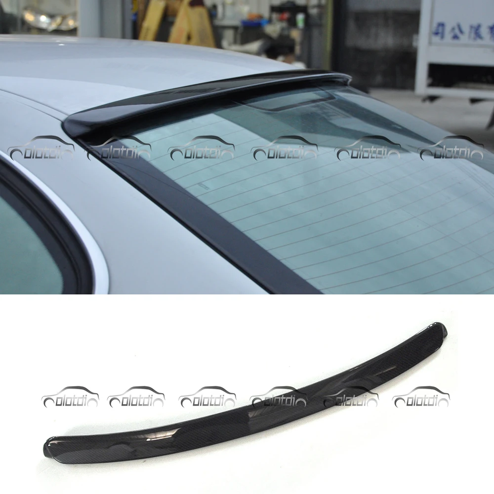 AC Стиль стайлинга автомобилей из углеродного волокна спойлер для BMW E46 4 двери