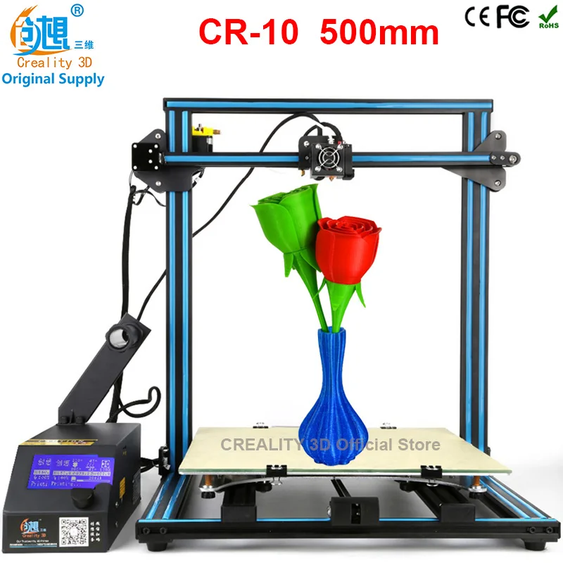 3 d printer CREALITY 3D Aluminium Extrusion 3D Printer Machine 3d printing Free Filament card Hotbed