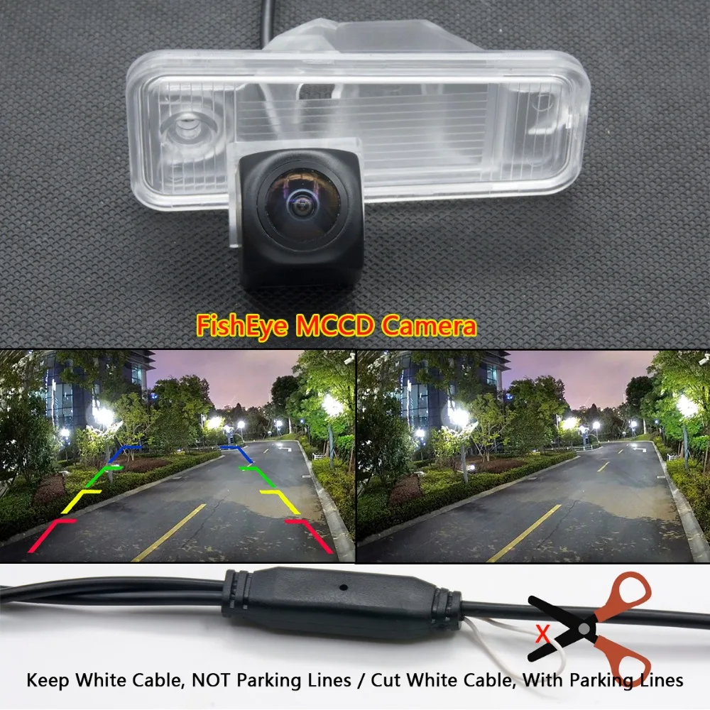 

Fisheye 1080P MCCD Starlight Car Parking Rear View Camera For Hyundai Grand Santa Fe IX45 XL SantaFe Wireless Backup LCD Monitor
