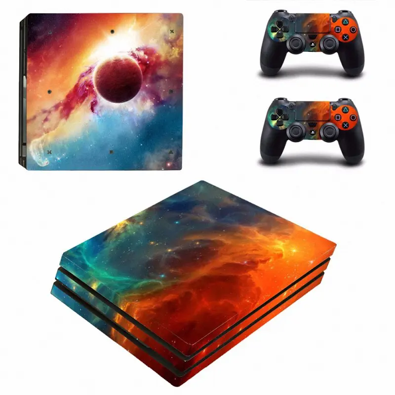 ps4 controller orange blue