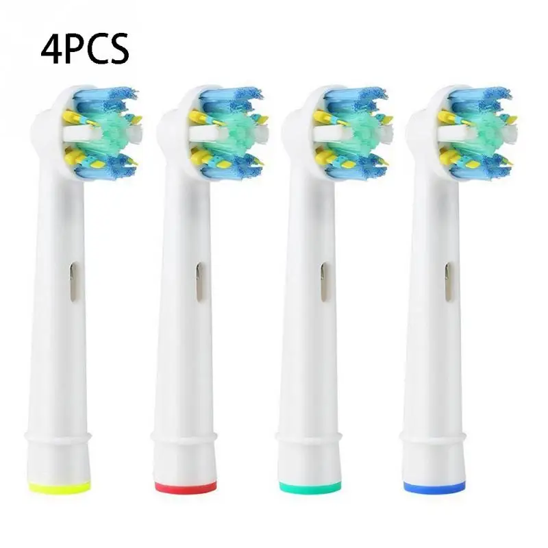 Купить 4х кистей сменные головки для электрической зубной щетки орал би ...