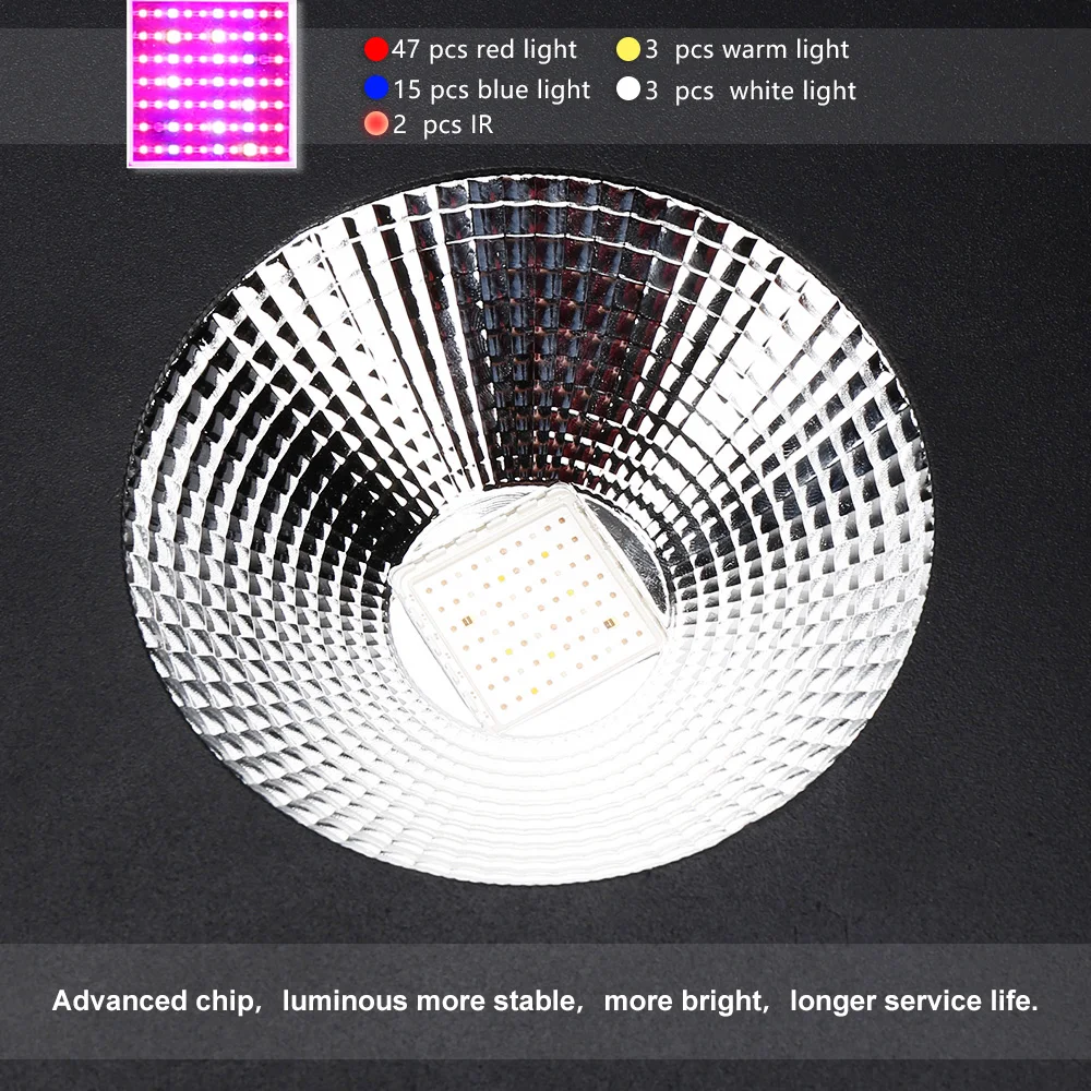 Светодиодный светильник для выращивания, панель, полный спектр, с УФ IR Daisy Pro, лампы для выращивания, гидропонный подвесной комплект для комнатных растений, 1000 Вт/1500 Вт/2000 Вт