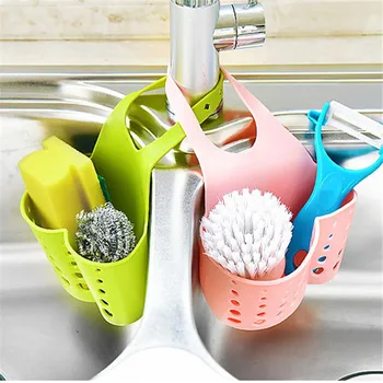 

Hot Sale Portable Kitchen Hanging Drain Bag Basket Bath Storage Gadget Storage Bag Organizer Tools Sink Holder