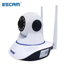 ESCAM G01 IP Network Camera Remote Viewing Move Detection Night Vision 1080P PTZ Support ONVIF Max Up to 128GB Video Monitor