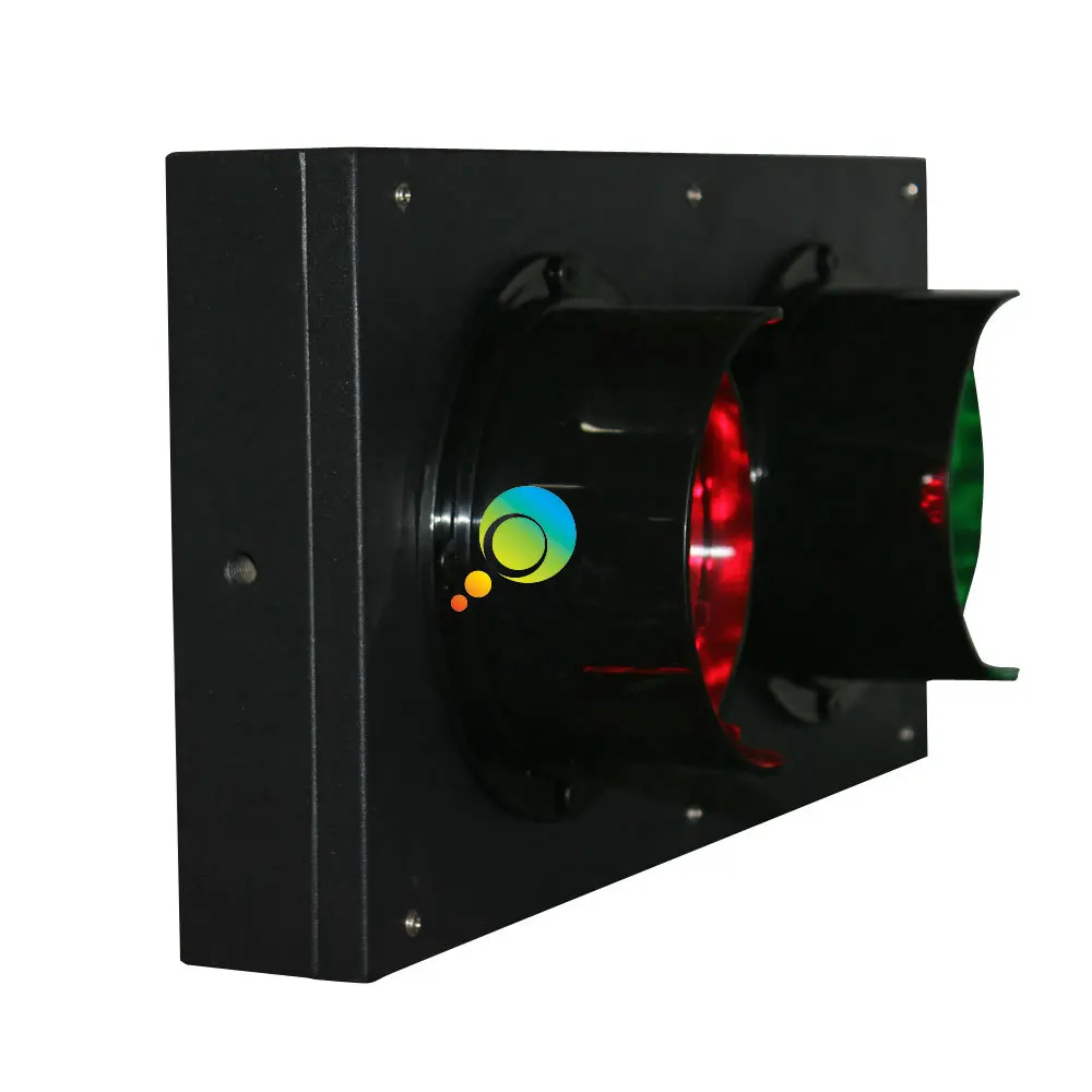 125 мм высокой яркости красный зеленый светодиодный светофор холодный-РОЛ светодиодный пластинчатый корпус светофора