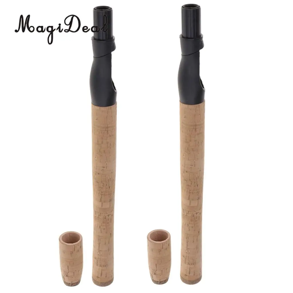 2 Set Fishing Rod Building or Repair Spinning Rod Composite Cork Handle Grip & Reel Seat