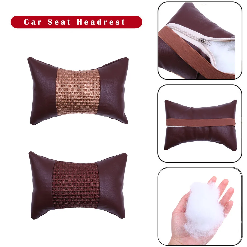 Car Neck Headrest Pillow Cushion Auto Seat Head Support Neck Protector Auto Seat Neck Rest