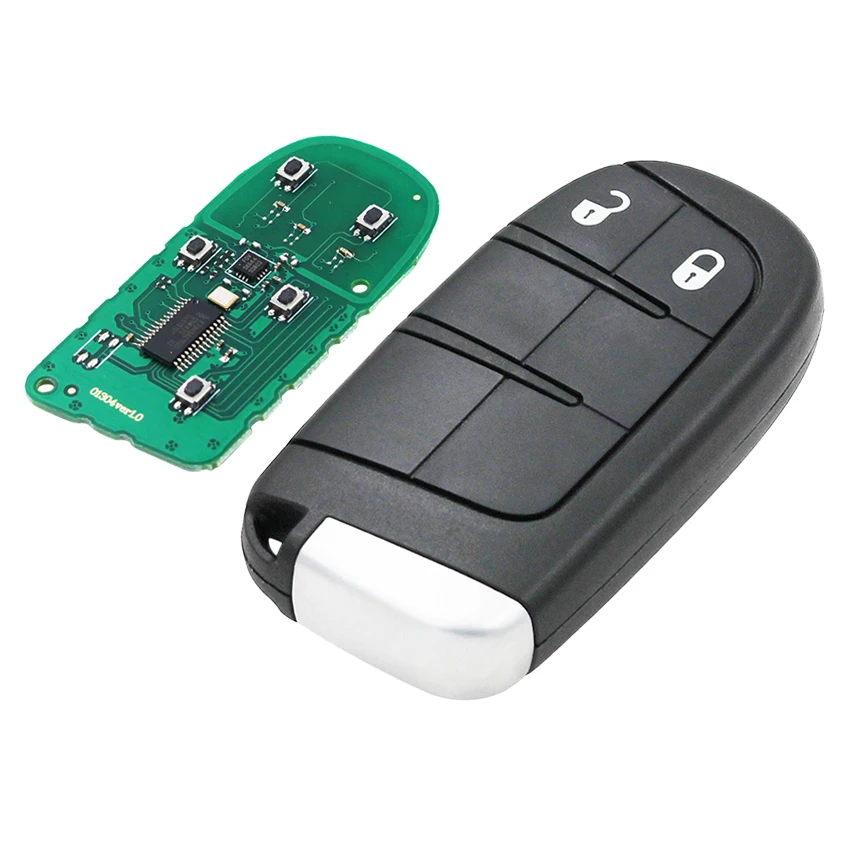Флейта 433 МГц с 2 кнопками и чипом 7953A Для Dodge Durango для Chrysler Jeep uncut FCC ID: M3N40821302|Ключ от