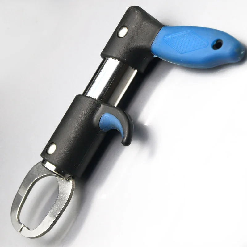 

Portable Stainless Steel Fishing Gripper Plastic Handle Fish Grip Nipper Lip Grabber Fishing Tool ED-shipping