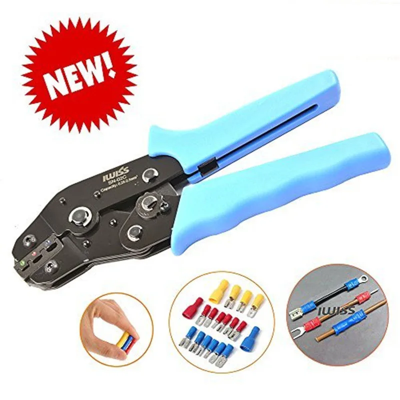 Обжимные Щипцы IWISS MXITA для контактов диаметром 0 5 1 мм2|crimping tool|connector crimping toolterminal pliers