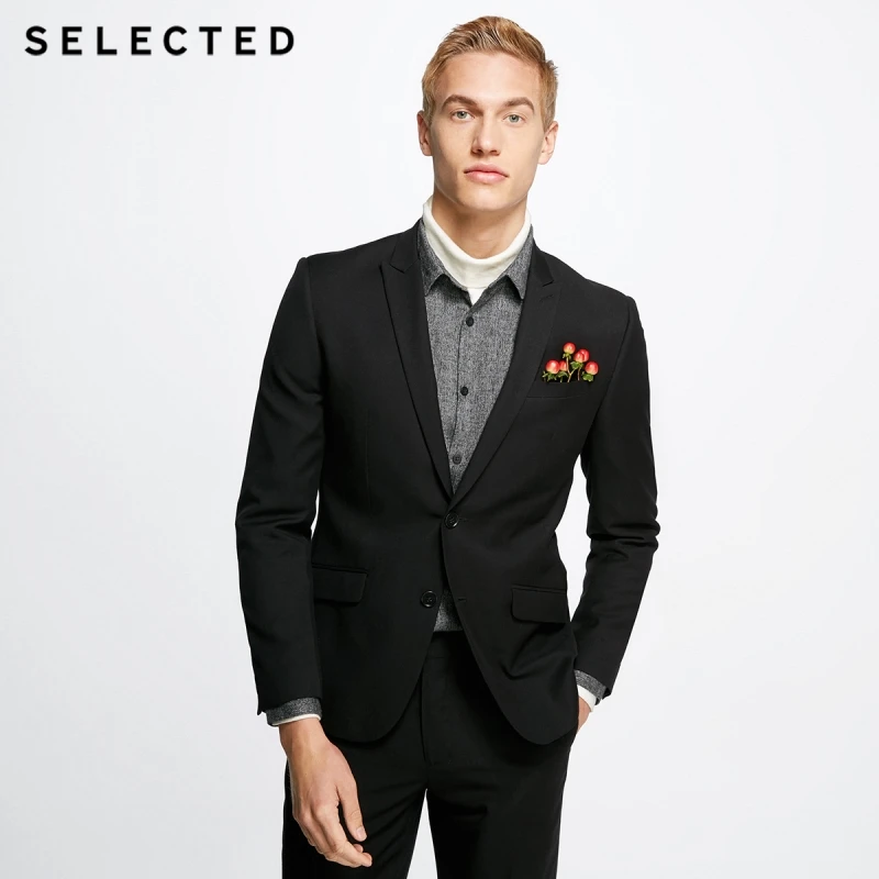 SELECTED Мужские деловые костюмы Slim Fit Blazers T