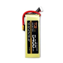 TCB Update Lipo Battery 5400mah 6S 60C Max 100C For Remote Control Helicopters UAV FPV Drone Aeromodelo Car Li-polymer Battery