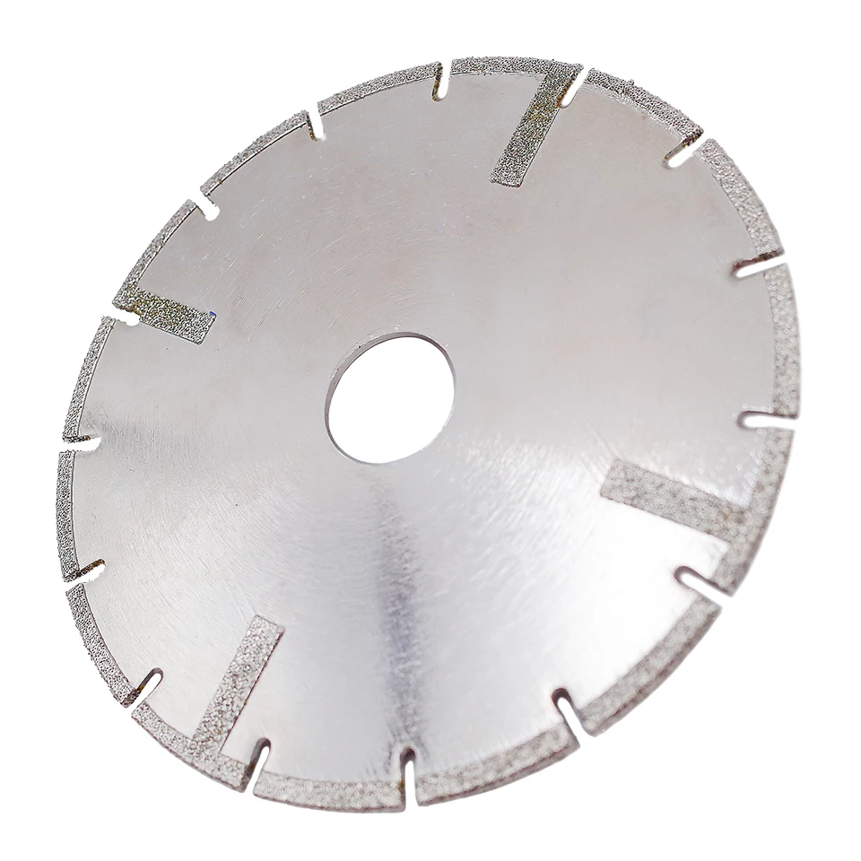 RIJILEI 4 "-9" гальванические алмазные лезвия пилы Гальванизированный бриллиант отрезной диск, шлифовальный круг для Мрамор гранитная