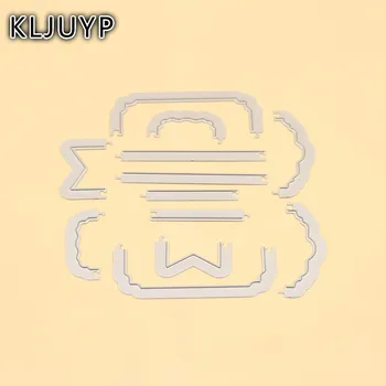 

KLJUYP New Frame Metal Cutting Dies Stencils for DIY Scrapbooking/photo album Decorative DIY Paper Cards