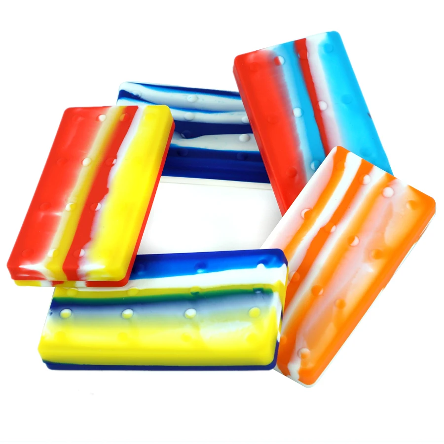 

Multi-Compartment Silicone Concentrate Container Rectangle - Assorted Colors