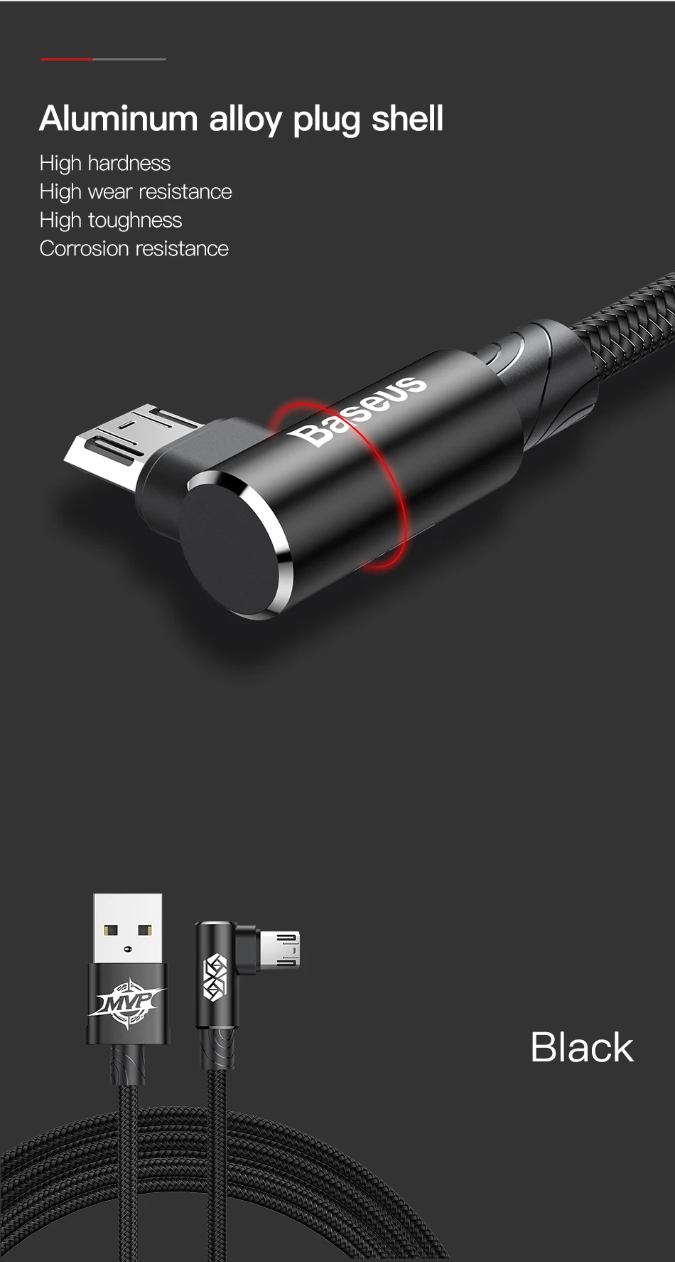 Baseus, Реверсивный кабель Micro USB, быстрая зарядка, зарядное устройство, микро Провод, Кабель Microusb для samsung, Xiaomi, Android, кабели для мобильных телефонов