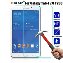 XSKEMP 9H Real Tempered Glass For Samsung Galaxy Tab 4 7.0 T230 T231 T235 Anti-Explosion Ultra Thin Tablet Screen Protector Film