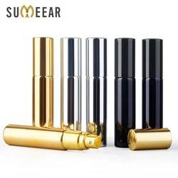 50Pieces/Lot 10ML Perfume Bottle UV Plating Glass Refillable With Aluminum Atomizer Spray Bottles Sample Empty Containers 50Pieces/Lot 10ML Perfume Bottle UV Plating Glass Refillable With Aluminum Atomizer Spray Bottles Sample Empty Containers