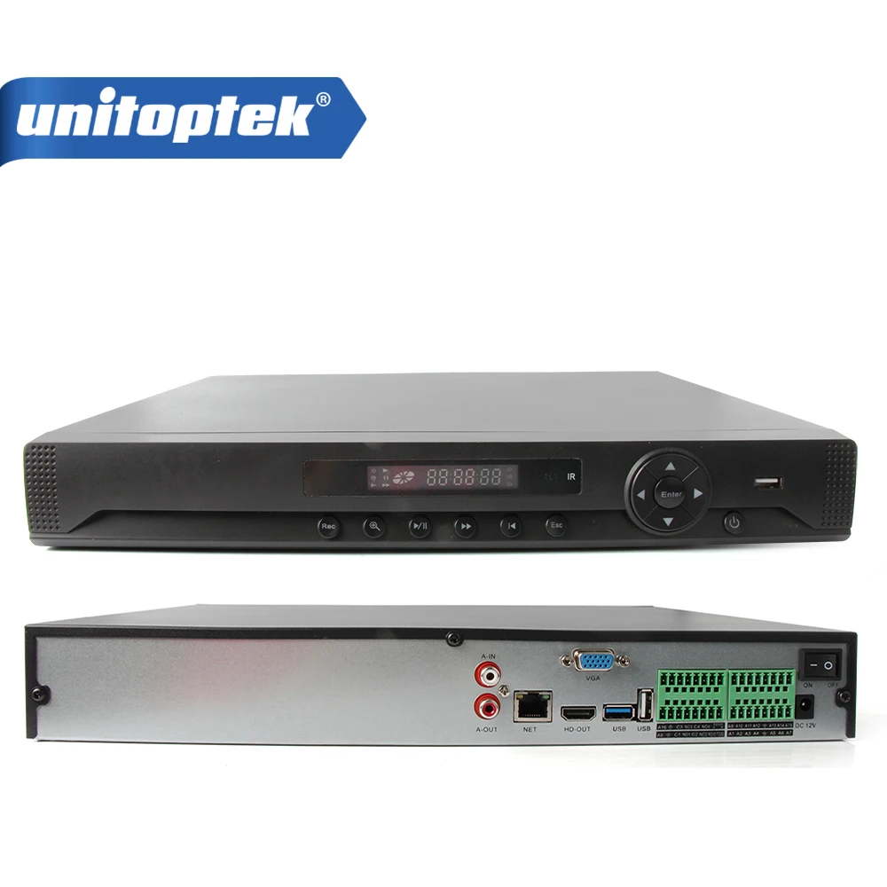 

16CH H.265 CCTV NVR Max 4K Output 5MP 16CH NVR Security Network Recorder 16CH 5MP /3MP H.265 NVR For IP Camera