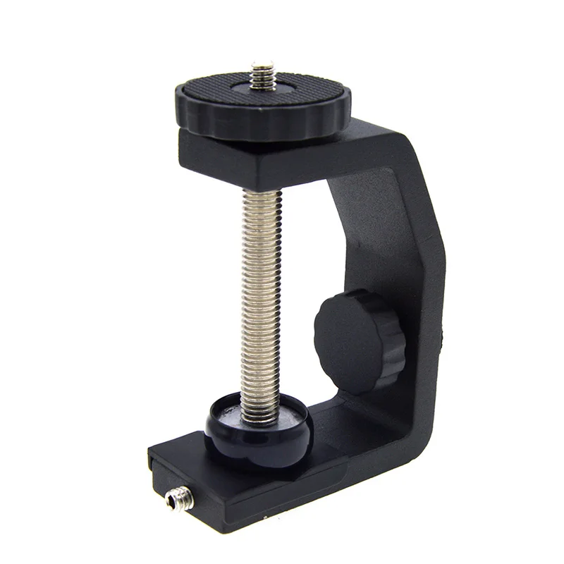 

Metal Heavy Duty Photo Studio Light Stand C Clamp Clip Bracket with 1/4" Srew MJJ88