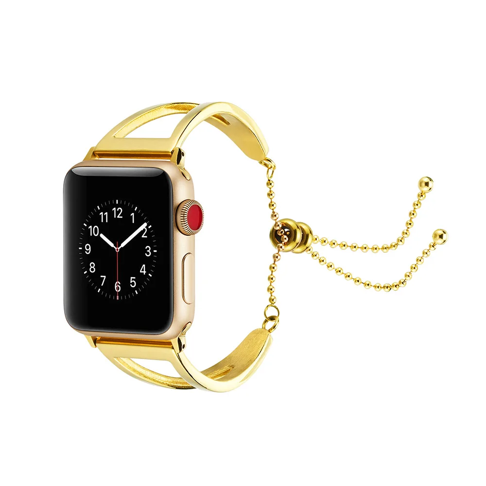 

Women's stainless steel strap for Apple Watch silver 38mm beautiful and generous