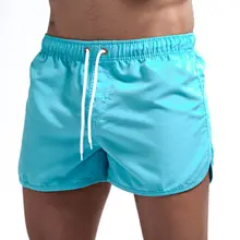 JOCKMAIL Mens Board Shorts Surf Swimwear Beach Short Man Swim Shorts Summer Male Athletic Running Gym Shorts Man Solid 14Colors