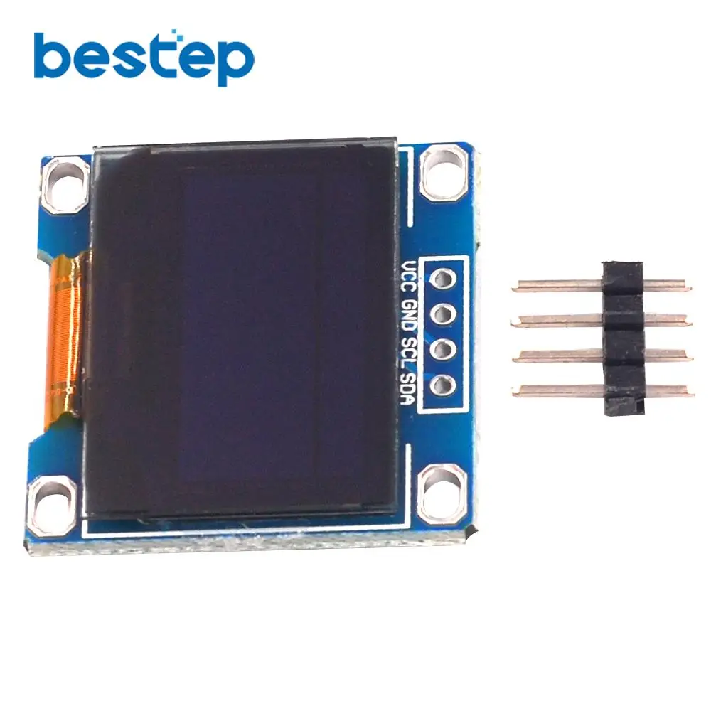 

Yellow- blue double color 6pin/4pin 128X64 Blue White color OLED LCD LED Display Module for Arduino 0.96 inch I2C IIC Communicat