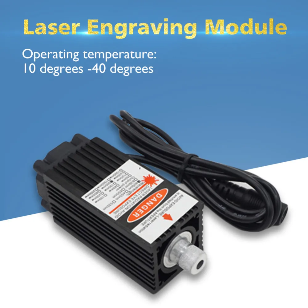 

450nm Laser Module High Power 500mw/2500mw Laser Head DIY Metal Engraving Lasers DIY Laser Engraving Machine