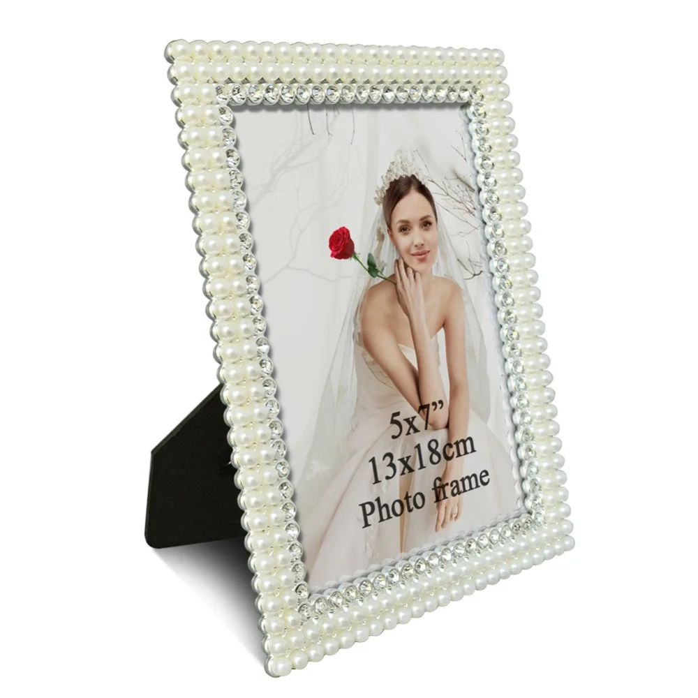 Giftgarden 5x7 классические Фоторамки из серебряного сплава винтажная рама для картины