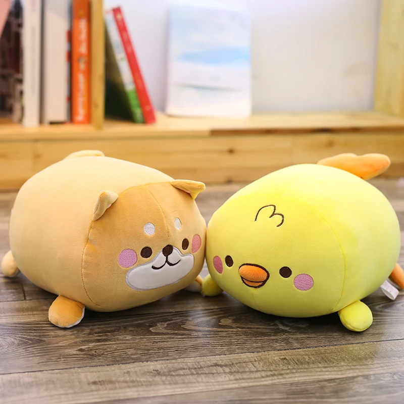 

35/65cm Kawaii Pink Piggy Plush Toy Cute Pig Stuffed Animal Chicken Doll Soft Corgi Pillows Baby Kids Christmas Birthday Gift