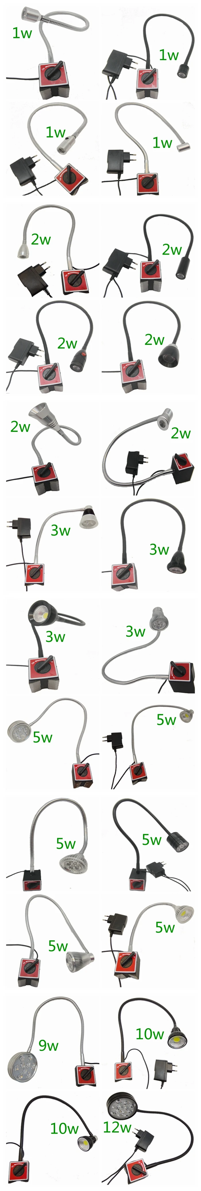 led machine lamp magnetic base