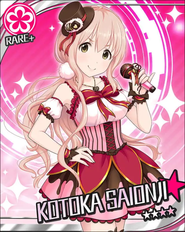 IDOLM@ STER Золушка девушки Kotoka Saionji Косплей Костюм Хэллоуин униформа наряд платье+ шляпа+ браслет+ носки на заказ