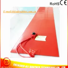 Heaterfor ламинирование фанеры в вакуумном прессе Гибкая силиконовая Резина Нагреватель 230 в 3000 Вт 2300*480*1,5 мм с циферблатом термостат