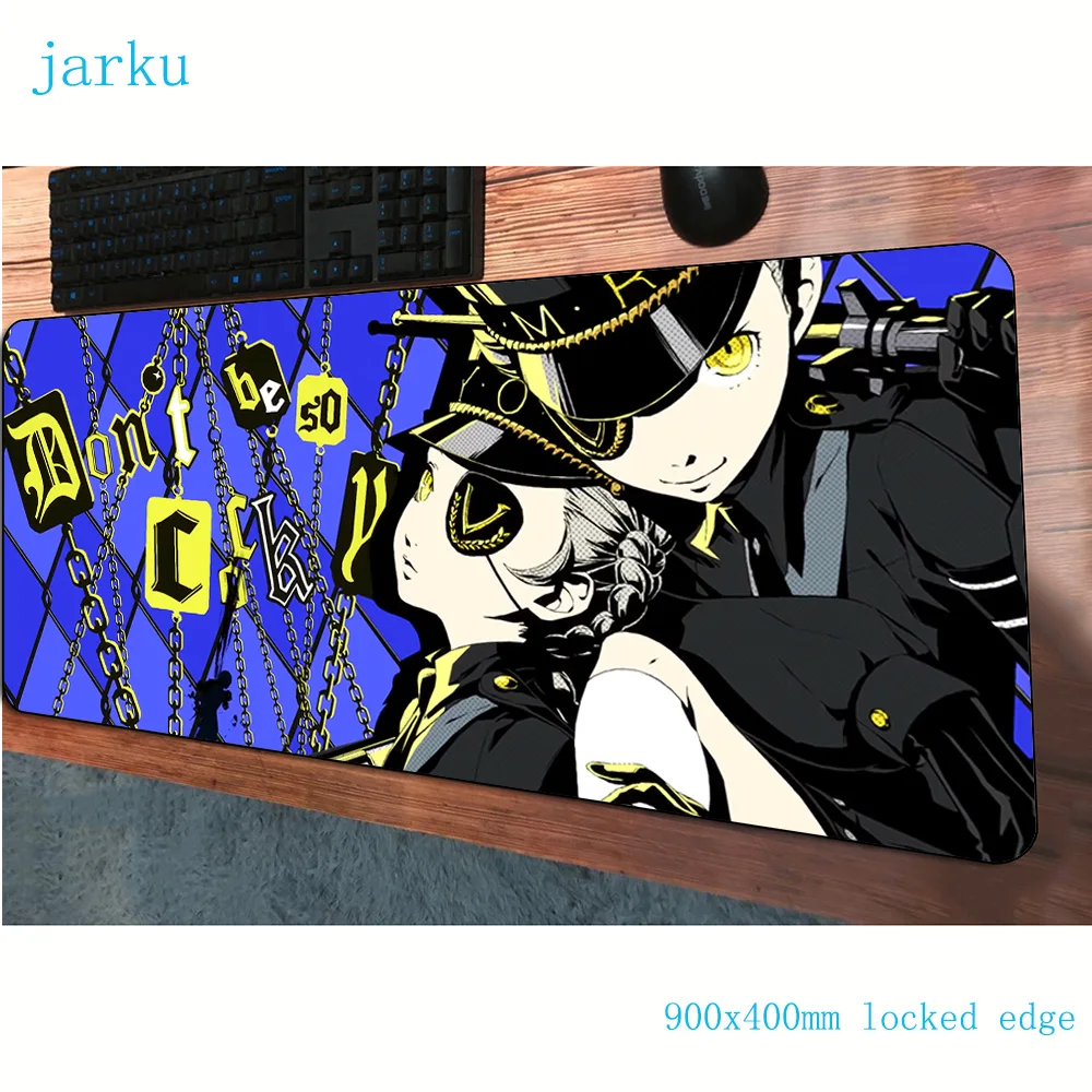 Persona 5 padmouse 900x400x3 мм игровой коврик для мыши Лидер продаж большой геймер