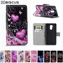 Живопись Роскошный кожаный чехол-портмоне с откидной крышкой TPU Защитный чехол для huawei Honor 6C Pro 6 C JMM-L22 чехол s DIG-L01 DIG-L21 DIG-L21HN принципиально чехол