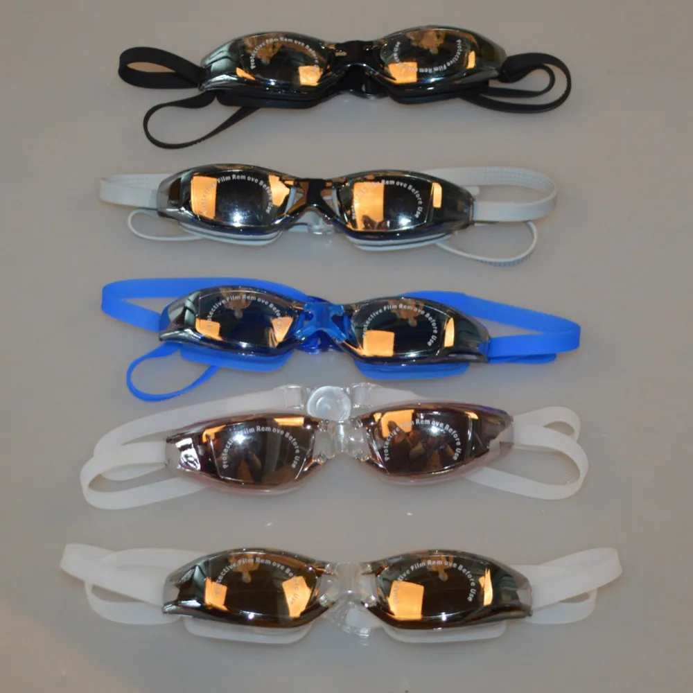 Плавательные очки Новые мужские и женские противотуманные УФ-Защитные плавательные очки Профессиональные Водонепроницаемые очки для плавания Очки для плавания