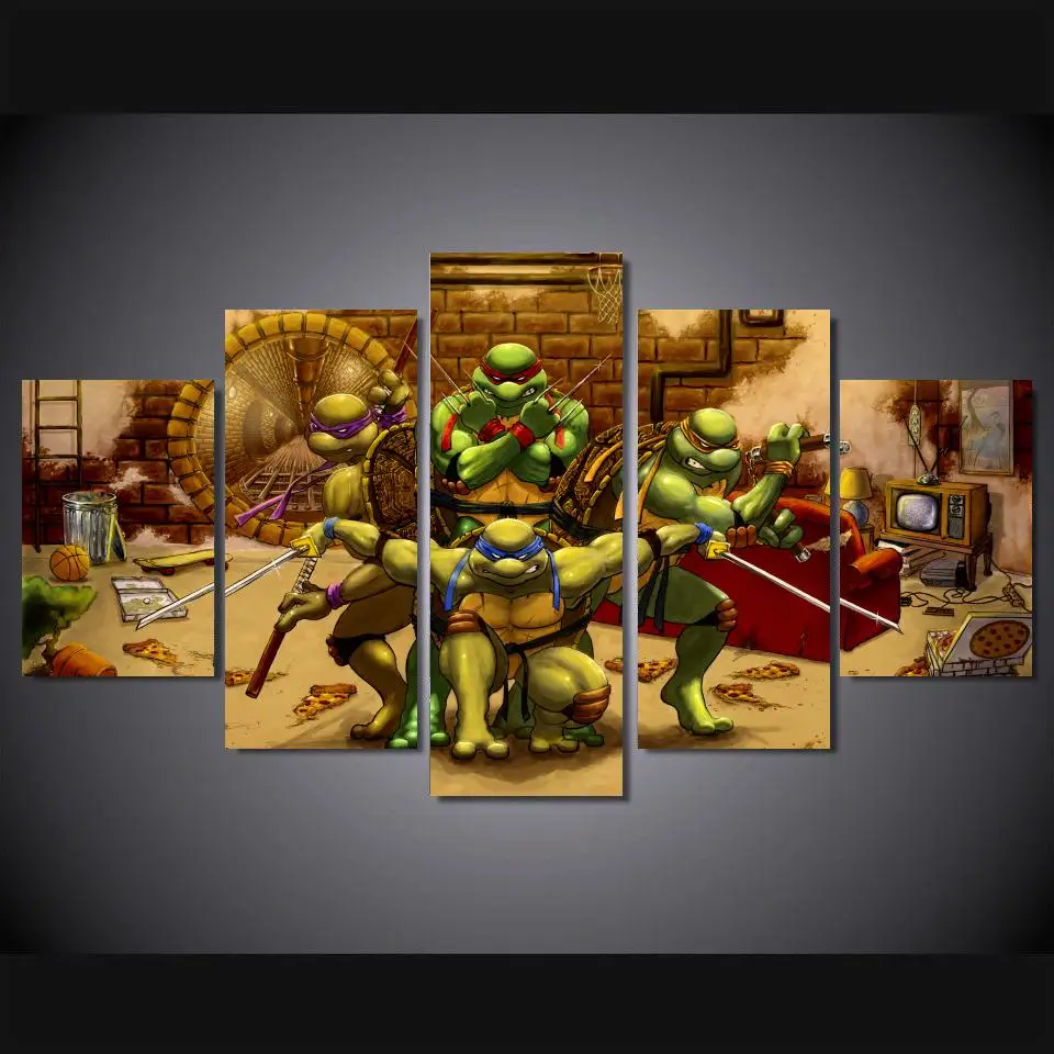 Compare Prices On Turtle Diamond Online Ping Low Price J0810 Tmnt 2016 Age Mutant Ninja Turtles 2 Movie Pop 14x21 24x36 Inches Silk Art