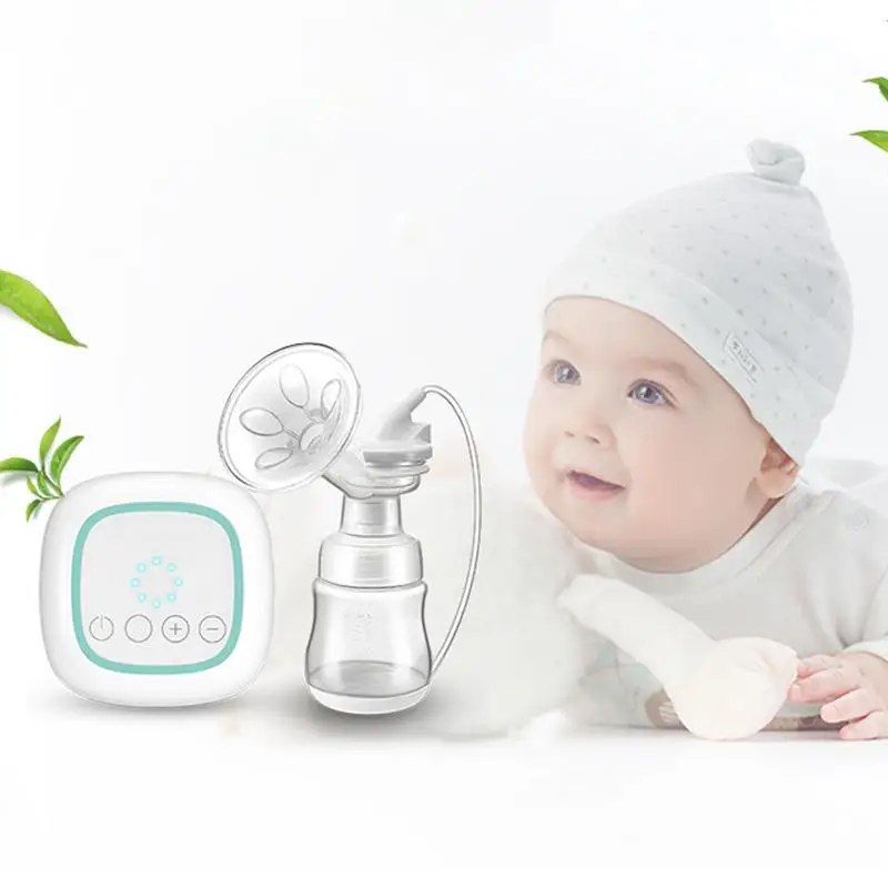 

Hot Sale USB Electric Breast Pump Quiet BPA Free Milk Sucker Powerful Suction Infant Baby Bottle Milk Painless Breastfeeding