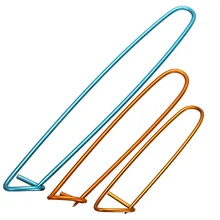 3 шт. алюминиевые спицы для вязания крючком для шитья игл держатели Маленькие Средние Большие