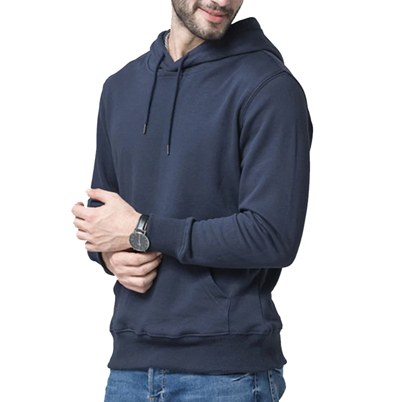 

Men Casual Solid Streetwear Hoodies Fashion Hooded Sweatshirt Plus Size M-5XL Moletom Masculino Com Capuz Sudadera Hombre ,GA337