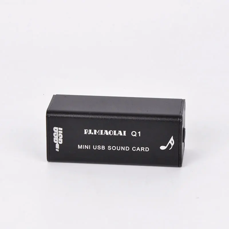 USB DAC PJ. MIAOLAI Q1 ноутбук Настольный HiFi компьютер Fever аудио Внешняя портативная