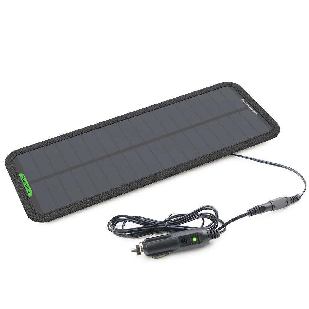 Solar Charger Battery 12V Solar Maintainer Charging for 12V Vehicle/Motorcycle Battery Keep from Vehicle Drain Out Battery Power Solar Charger Battery 12V Solar Maintainer Charging for 12V Vehicle/Motorcycle Battery Keep from Vehicle Drain Out Battery Power