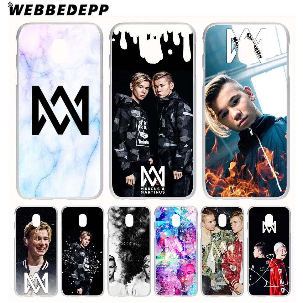 

WEBBEDEPP Marcus Martinus Printing Phone Case for Galaxy J1 J2 J3 J5 J6 J7(2015/2016/2017/2018 Prime) EU US Version Cover