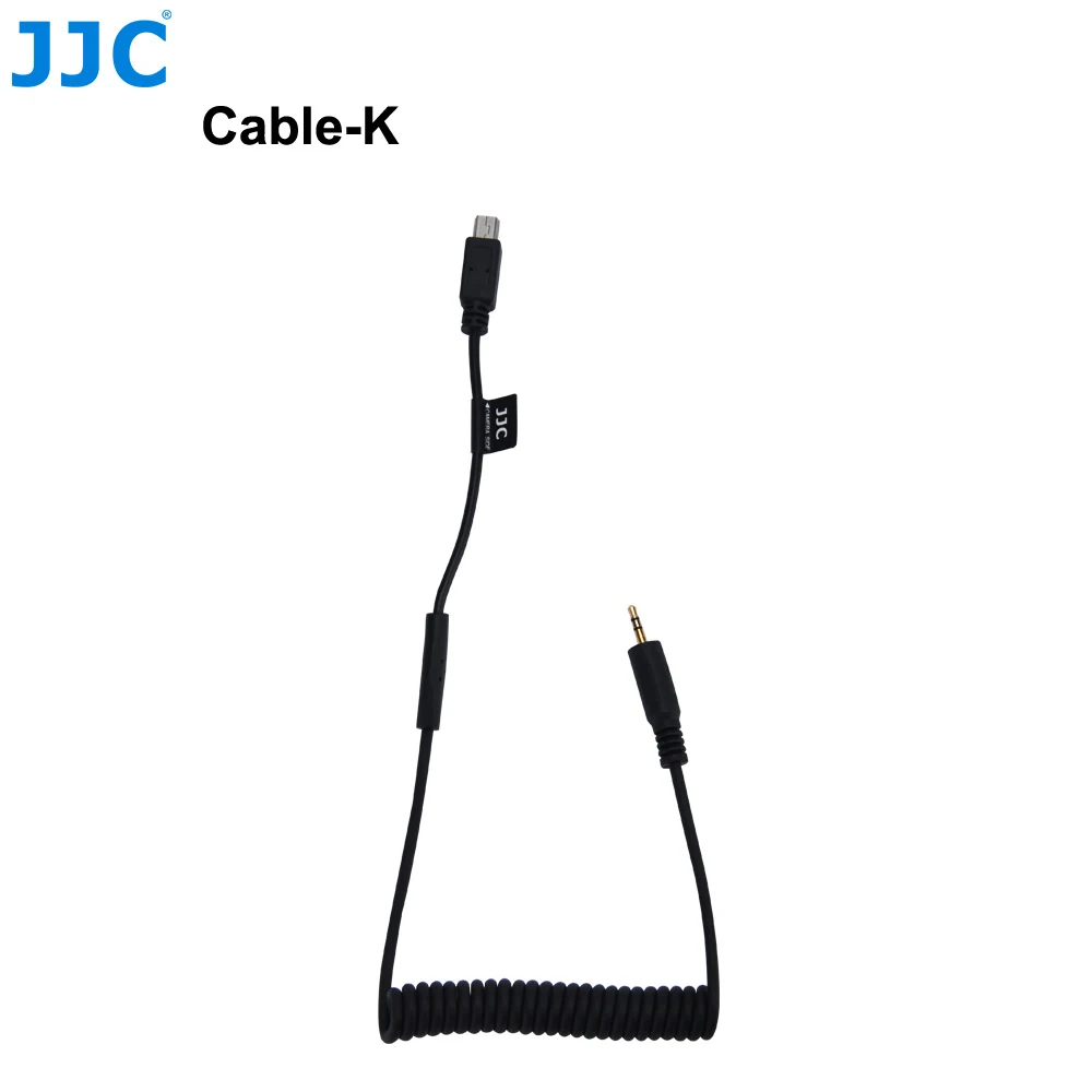 JJC CABLE-F2 Shutter Release Cable Remote Connecting Cord Release Cable for SONY Camera with Multi Interface A6500 A7S II A7R - Цвет: Cable-K