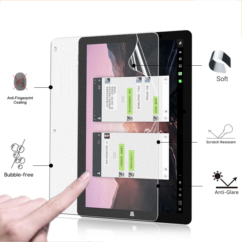 Премиум Антибликовая Защитная пленка для экрана матовая Chuwi Vi10 Plus Hi10 10 8 &quottablet