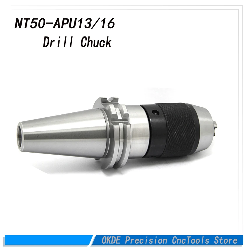 NT50 apu13 APU16 Keyless self tight drill chuck holder arbor CNC