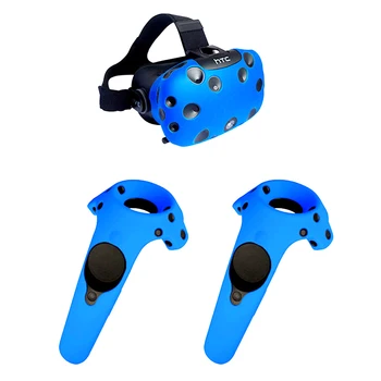

100PCS White Protective Hygiene Eye pad Face Mask/Silicone hand Case Skin Shell for HTC Vive PlayStation Virtual Reality Glasses