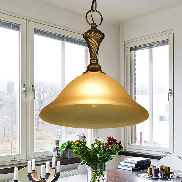 

European style Pendant light fashion vintage american casual rustic lighting living room bedroom pendant lamps